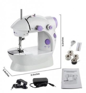  Мини швейная машина 4 в 1 Mini Sewing Machine – это компактная мини швейная маш. . фото 4