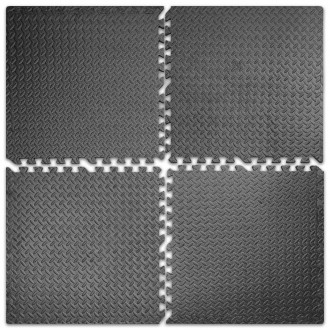 Покриття підлогове модульне «Пазл» являє собою модульні плити з вирізаними замка. . фото 10