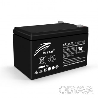 Аккумуляторная батарея AGM RITAR RT12120B - правильная батарея для твоих устройс. . фото 1