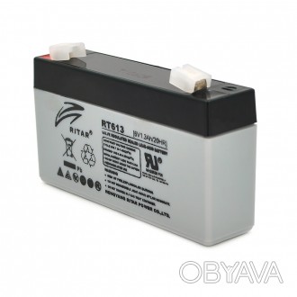 Аккумуляторная батарея AGM RITAR RT613 - используется в устройствах с небольшим . . фото 1