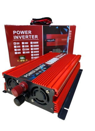 Автомобильный преобразователь напряжения 12/220 Power Inverter, мощностью 4000 В. . фото 5