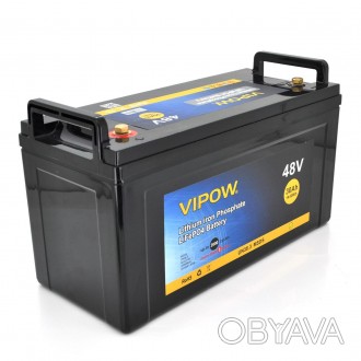 Vipow LiFePO4 51,2V 30Ah – аккумуляторная батарея LiFePO4 типа на базе ВМS платы. . фото 1
