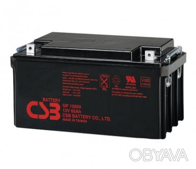 Акумуляторна батарея CSB GP12650 — правильна батарея для твоїх пристроїв. Міцний. . фото 1