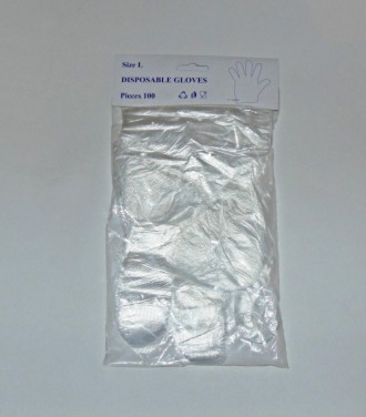Одноразовые перчатки из полиэтилена используются для непродолжительной защиты ру. . фото 4