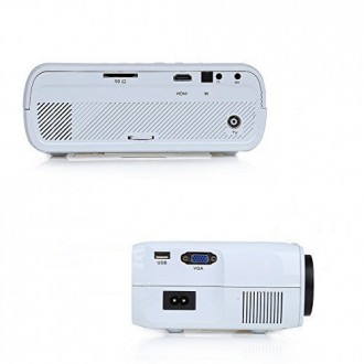  
	Crenova XPE460 Светодиодный модернизированный мини-проектор
Мини-проектор Cre. . фото 7
