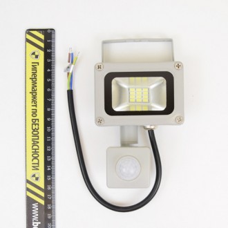 LED-прожектор LW-10W-220PIR, 10W, 220V-240V, IP65 алюминиевый сплав, световая те. . фото 3