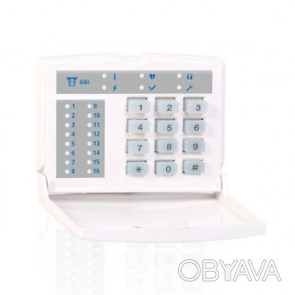 Светодиодная клавиатура с 16 индикаторами зон для управления и администрирования. . фото 1