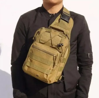 Тактична армійська сумка через плече
Тактична сумка - на плече виконана з міцної. . фото 11
