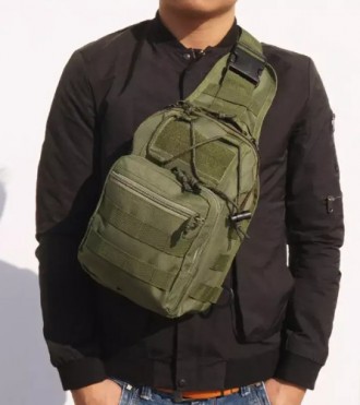 Тактична армійська сумка через плече
Тактична сумка - на плече виконана з міцної. . фото 8