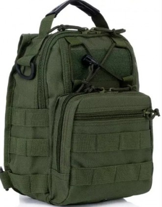 Тактична армійська сумка через плече
Тактична сумка - на плече виконана з міцної. . фото 4