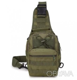 Тактична армійська сумка через плече
Тактична сумка - на плече виконана з міцної. . фото 1