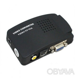 Преобразователь видеосигнала из AV в VGA, поддержка видео стандартов: PAL, NTSC,. . фото 1