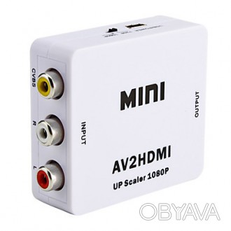 Конвертирует видео сигнал CVBS в высокое качество HDMI сигнала. Поддерживает NTS. . фото 1