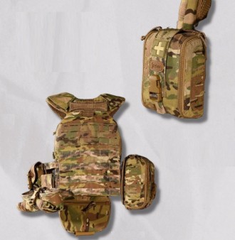 Тактический комплект плитоноски М7 с подсумками и напашником
Комплект плитоноски. . фото 5