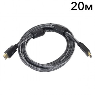 Кабель HDMI A-A v1.4 20m для систем видеонаблюдения.. . фото 2