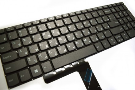 Клавиатура для ноутбука Lenovo IdeaPad 320-15ISK Black, RU, черная рамка. . фото 2