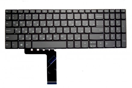Клавиатура для ноутбука Lenovo IdeaPad 320-15ISK Black, RU, черная рамка. . фото 3