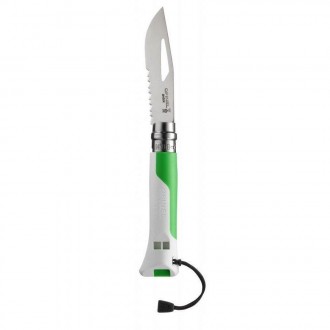 
Опис ножі Opinel №8 Outdoor Fluo Green:
 Це один з представників класичних ножі. . фото 3