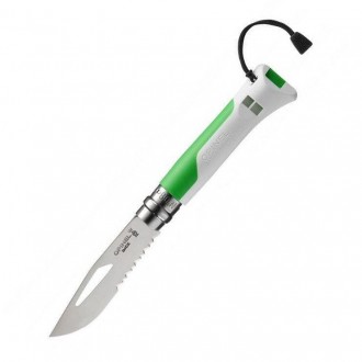 
Опис ножі Opinel №8 Outdoor Fluo Green:
 Це один з представників класичних ножі. . фото 2