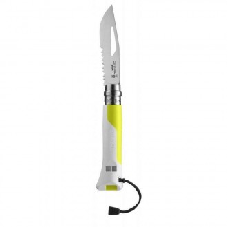 
Опис ножі Opinel №8 Outdoor Fluo Yellow:
 Це один з представників класичних нож. . фото 3