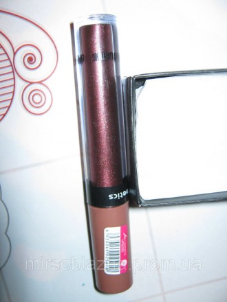  Блеск для губ Velvet matte MK Cosmetics Lipgloss тон 09 темный.
 Текстура ровно. . фото 7