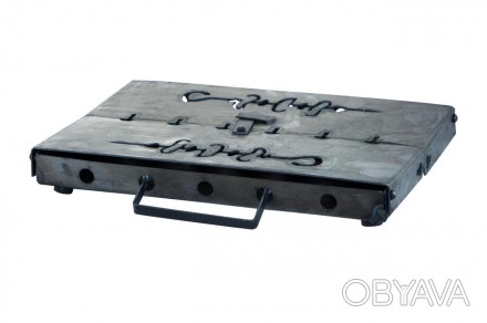 Мангал-чемодан DV - 8 шп. x 1,5 мм (холоднокатанный) складывается в виде кейса, . . фото 1