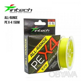 Intech All-range PE X4 - это серия четырехжильных PE шнуров среднего ценового се. . фото 1