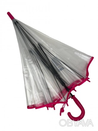 Модный детский зонт трость от Fiaba с системой антиветер защитит ребенка от дожд. . фото 1