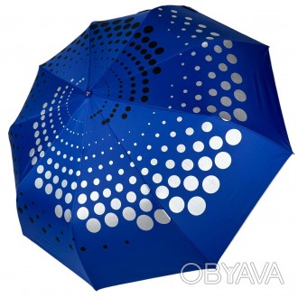 Складной зонт полуавтомат от "Серебряный дождь", обеспечит вам сухую одежду и хо. . фото 1