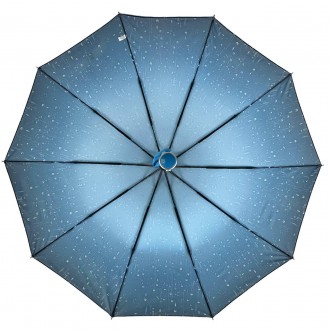 Складной зонт полуавтомат от Bellissimo, обеспечит вам сухую одежду и хорошее на. . фото 6