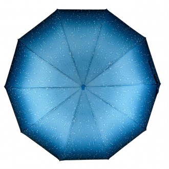 Складной зонт полуавтомат от Bellissimo, обеспечит вам сухую одежду и хорошее на. . фото 5