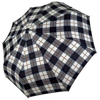 Стильный автоматический зонт на 9 спиц от фирмы Lantana, надежный и практичный з. . фото 6
