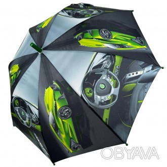 Детские зонты для мальчиков с гоночными машинками точно понравятся вашим детям. . . фото 1