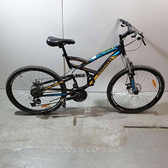 Гірський велосипед, розмір рами: 19.0 дюйм, рама: сталь, колеса 26 дюймів, двопі. . фото 2