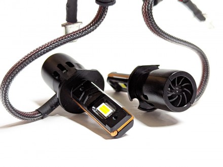 LED комплект S3PRO/тип лампи H3, діод 7035CREE/ робоча напруга: 9-24V, 30 W, 600. . фото 3