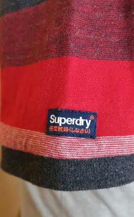 Superdry поло джерсі щільна тканина бавовна 100% розмір L. . фото 7