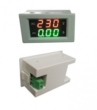 Цифровий трирозрядний комбінований вольтамперметр призначений для вимірювання зм. . фото 2