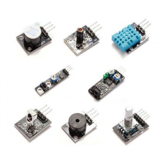 Набір датчиків для Arduino (реальний товар може мати незначні відмінності в зовн. . фото 3
