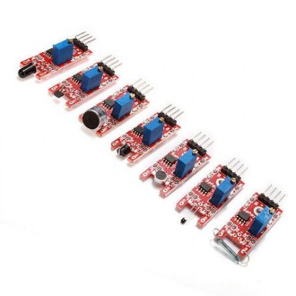 Набір датчиків для Arduino (реальний товар може мати незначні відмінності в зовн. . фото 5