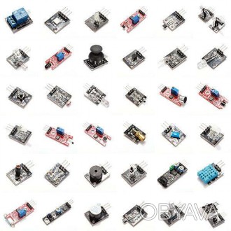 Набір датчиків для Arduino (реальний товар може мати незначні відмінності в зовн. . фото 1