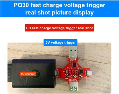 
PD-тригер — це пристрій, створений для емуляції протоколу швидкого заряджання P. . фото 6