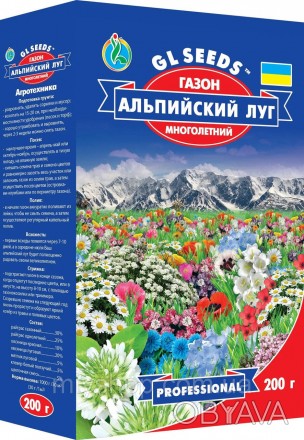 Это один из самых оригинальных вариантов декоративного газона - цветущий луг с б. . фото 1