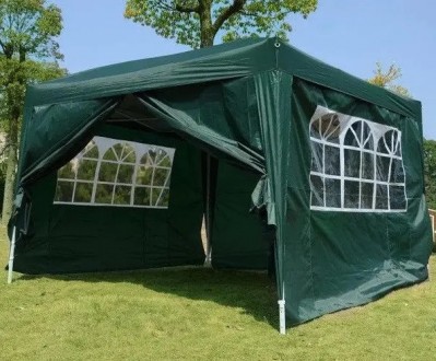 Садовый павильон палатка размер 3х3см цвет зеленый
Садовый павильон палатка отли. . фото 4
