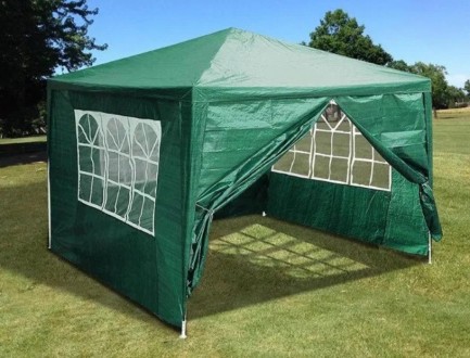Садовый павильон палатка размер 3х3см цвет зеленый
Садовый павильон палатка отли. . фото 3