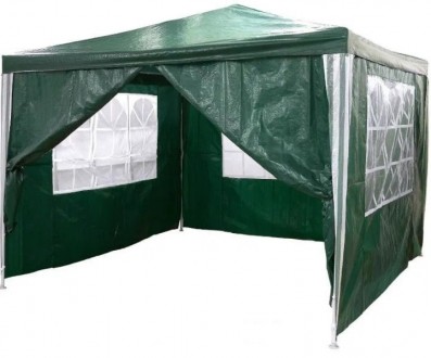 Садовый павильон палатка размер 3х3см цвет зеленый
Садовый павильон палатка отли. . фото 2