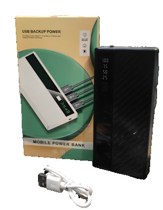 
Power Bank 20000 mAh — стильний аксесуар, здатний продовжити час автономної роб. . фото 5