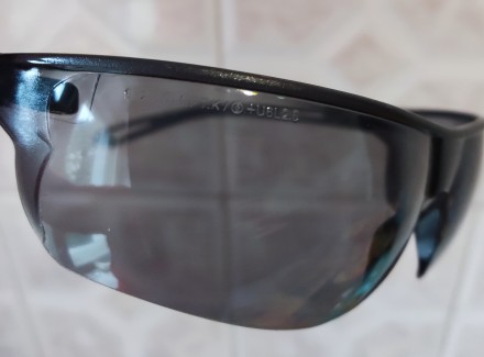 Спортивные, солнцезащитные очки JSB, ширина между дужками-14см, размер линз 4х8с. . фото 4