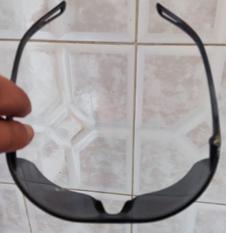 Спортивные, солнцезащитные очки JSB, ширина между дужками-14см, размер линз 4х8с. . фото 6