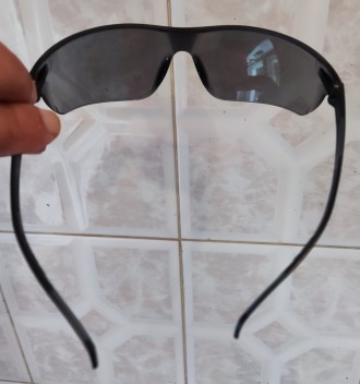 Спортивные, солнцезащитные очки JSB, ширина между дужками-14см, размер линз 4х8с. . фото 7