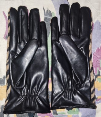 Комбинированные перчатки Next, размер-М, ширина-8.5см, длина-23см, средний палец. . фото 3